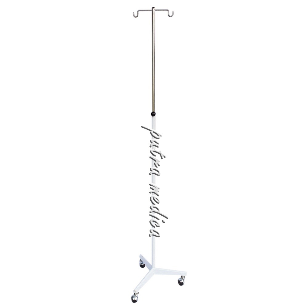 Tiang Infus Stainless Steel Tipe U / Infusion Stand