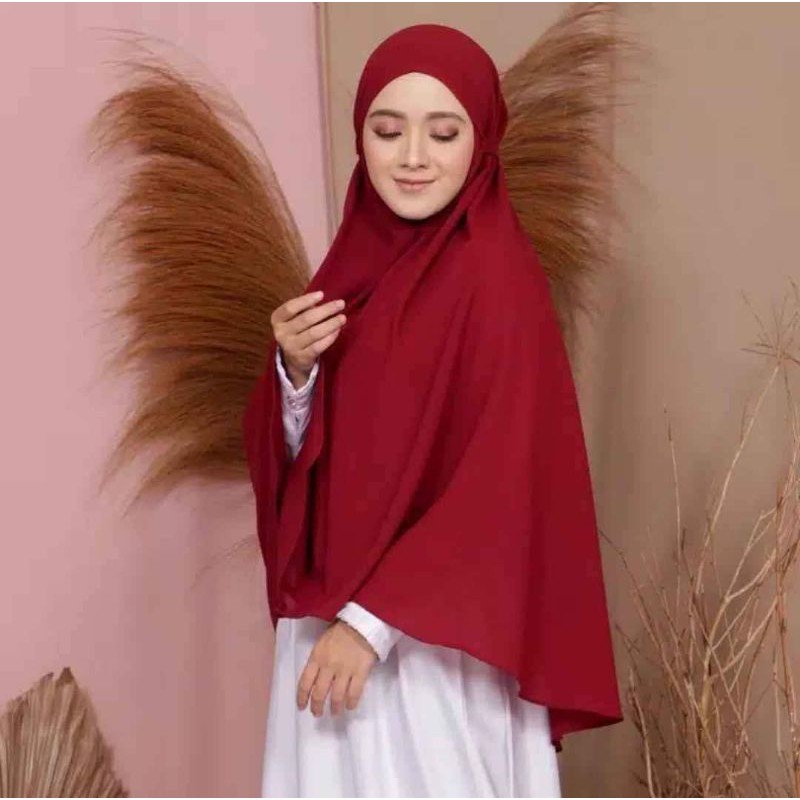 Bergo Maryam Syar’i Bergo Jumbo Instan Diamond Italiano Premium Quality