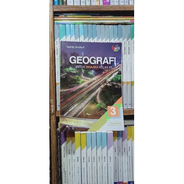

BUKU GEOGRAFI UNTUK SMA KELAS 3 REVISI TERBARU BEKAS