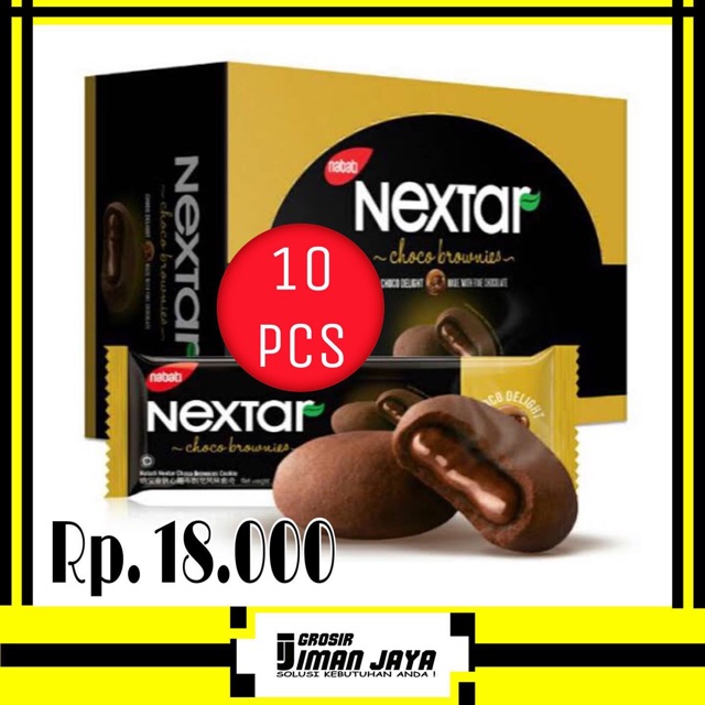 

Nextar Choco Brownies 1 Box (10 Pcs)