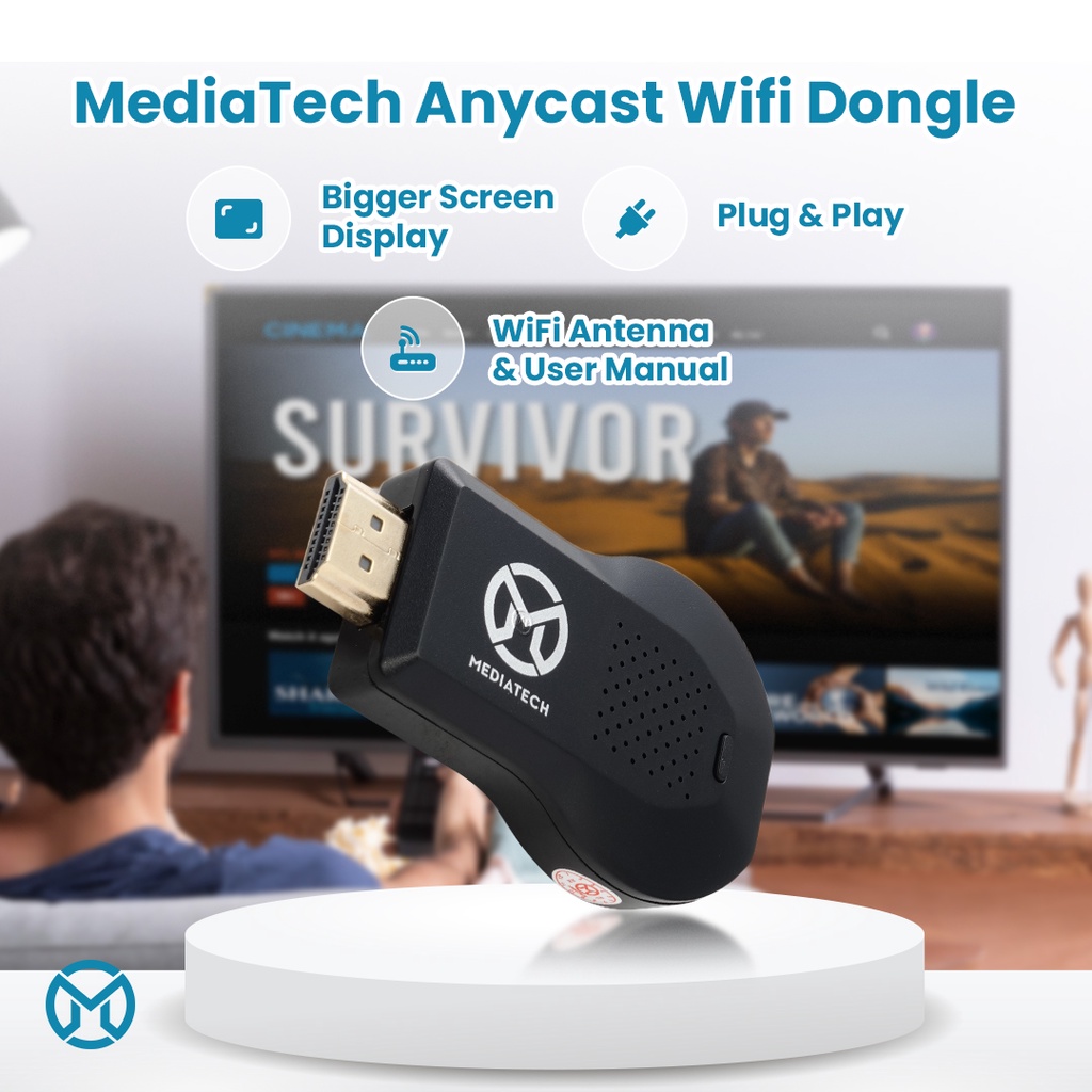 mediatech anycast    wifi display   tv dongle   miracast   video