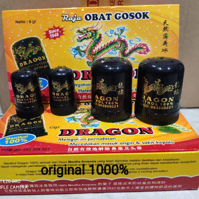 Dragon Menthol obat gosok | Shopee Indonesia