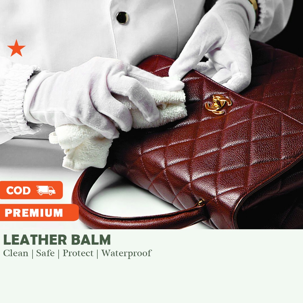 PELEMBAB ANTI JAMUR TAS KULIT DAUN TALAS ANTI AIR, LEATHER BALSAM, CREAM TAS KULIT ANTI AIR GARAEL LEATHER BALM TANPA PEWARNA