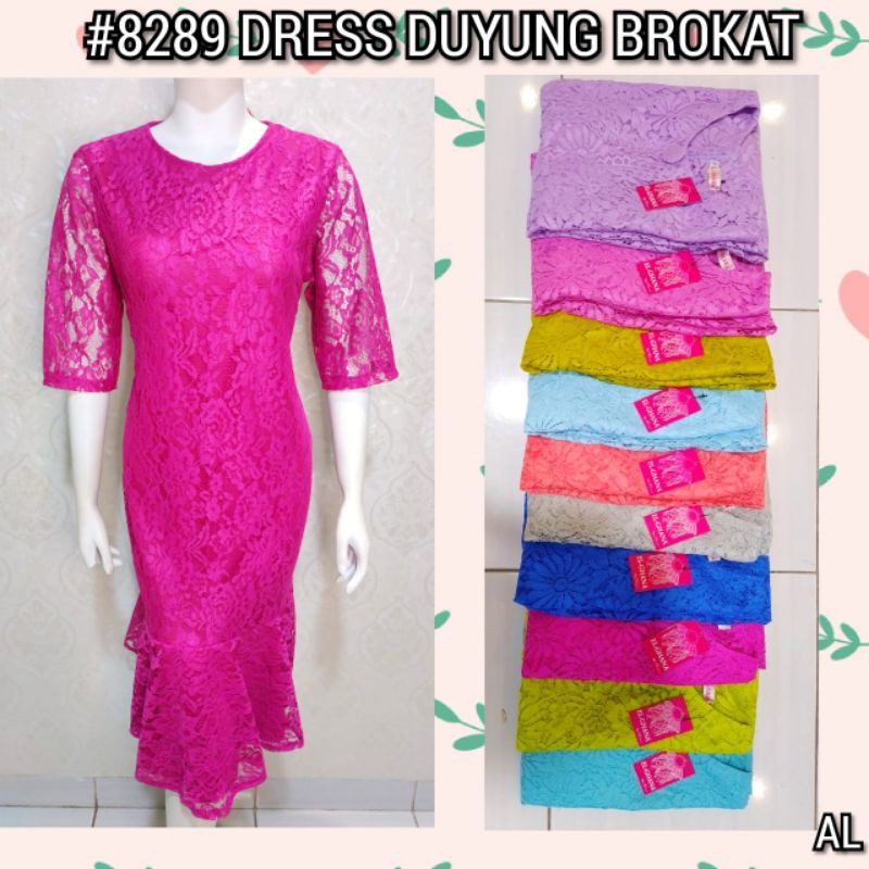 Dress Brokat Duyung