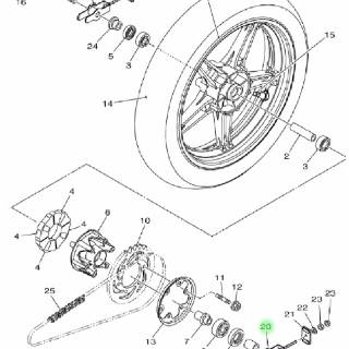 Anting Setelan Rantai  Kiri Kanan Jupiter  MX  King  