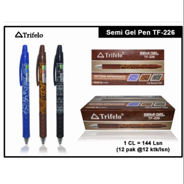 

Ballpen Gel TF-226 Batik