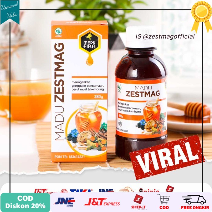 

◾COD◾ Official Madu Zestmag Madu Lambung & Gerd, PaketSILVER