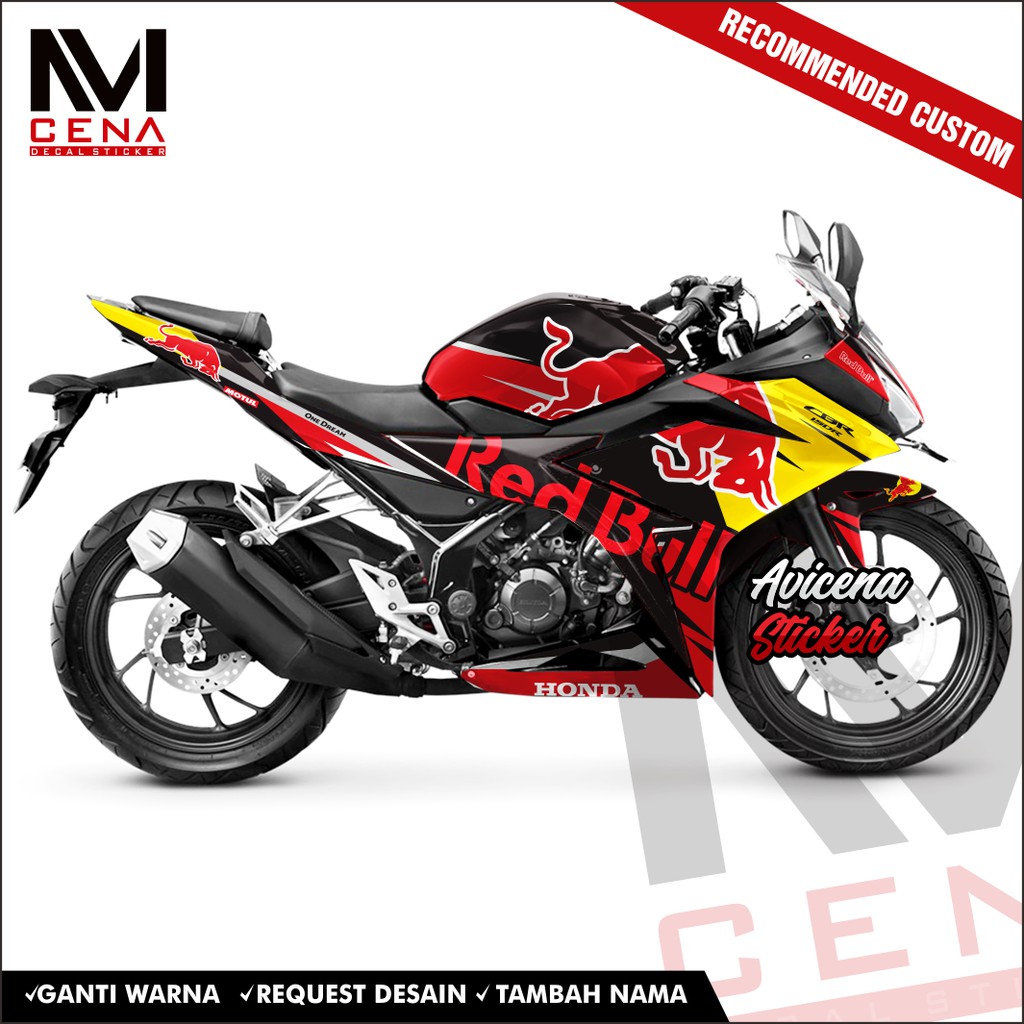 Decal Sticker CBR 150R Facelift Led Sticker Decal CBR 150R Facelift Full Body bull