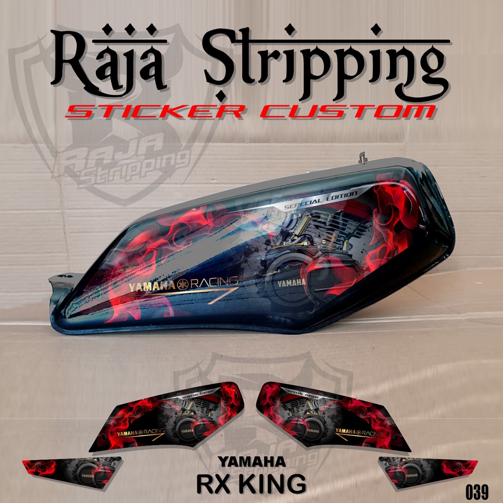 Striping RX King Custom Desain Mesin RX King
