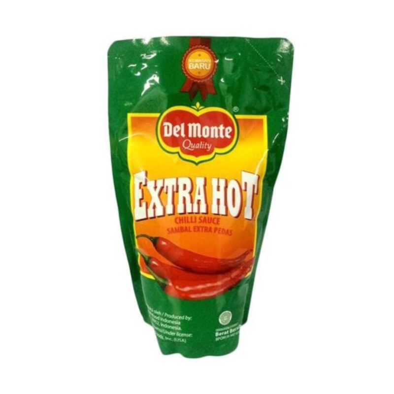 

Del Monte Extra Hot Pouch 1 kg Chilli Sauce Sambal Pedas Delmonte