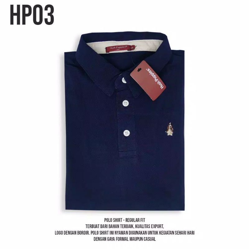 Kaos Hush Puppies ORIGINAL 7619 Kaos Hush Puppies Pria Cowok Laki