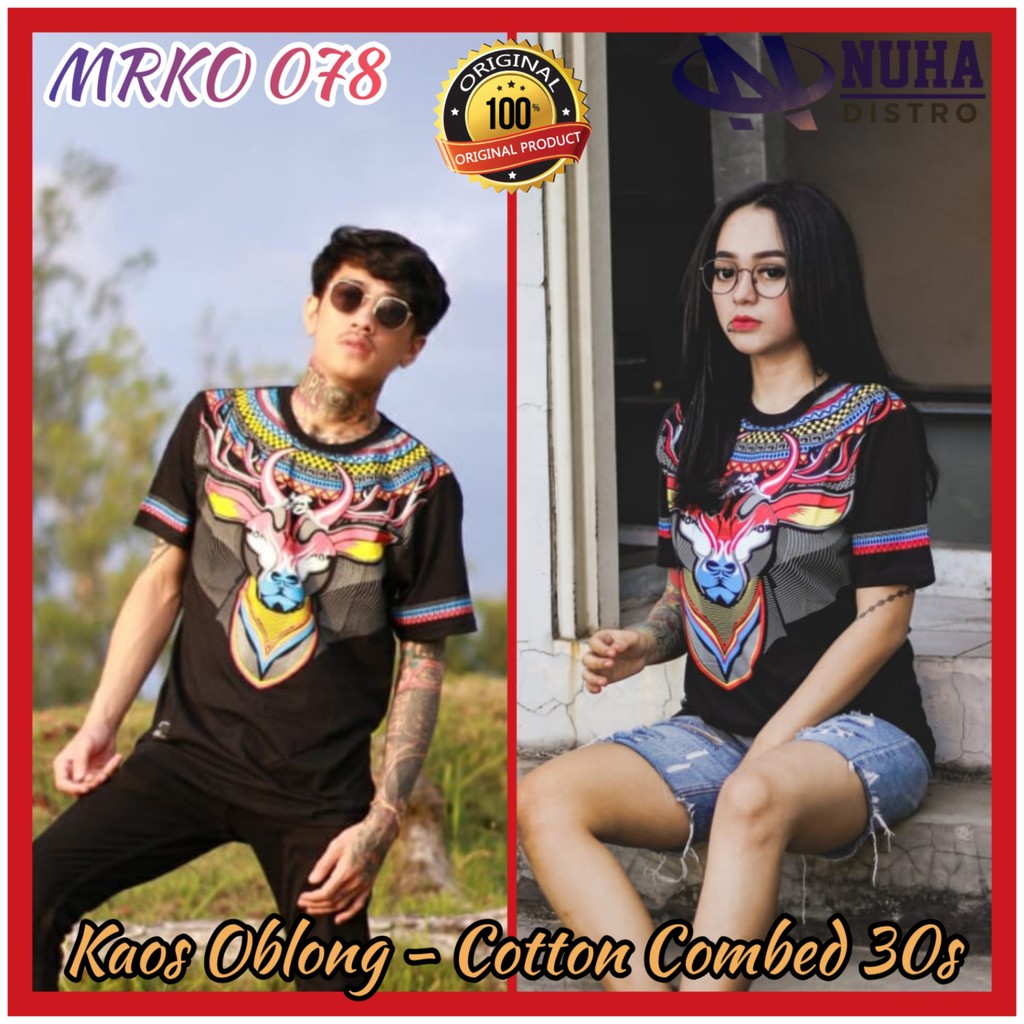 Nuha Fashion Kaos  Distro  Bandung Unisex Pria Wanita  