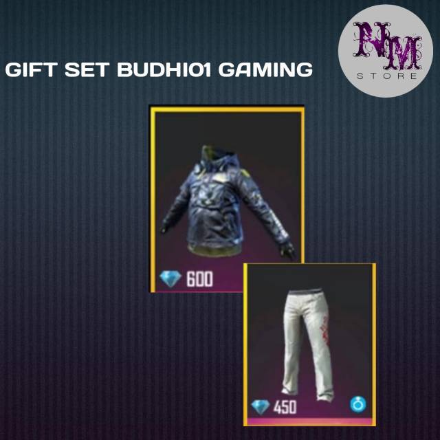 Gift Jaket Techwear Celana Putih Set Budhi 01 Gaming Shopee Indonesia