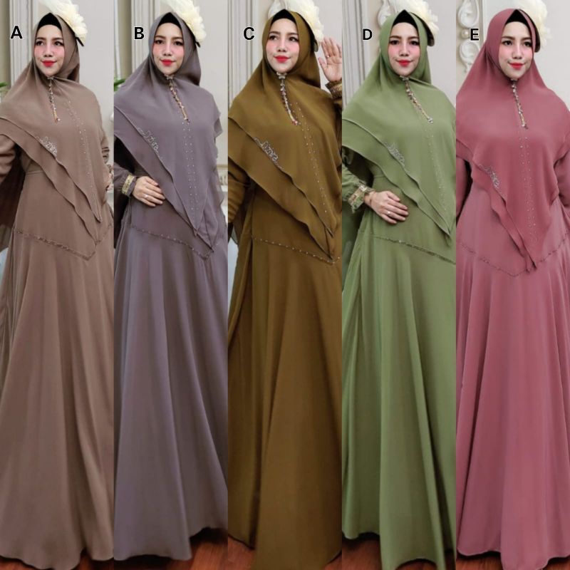 SYAHIDAH  SYARI gamis branded original murah