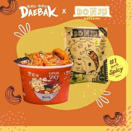 

Bundling Korean Spicy + Bonju Makaroni Pedas Gurih Lv 1