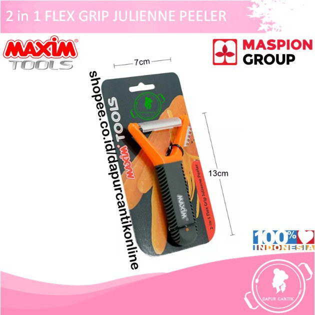 FLEX GRIP JULIENNE PEELER MAXIM/ PENGUPAS BUAH