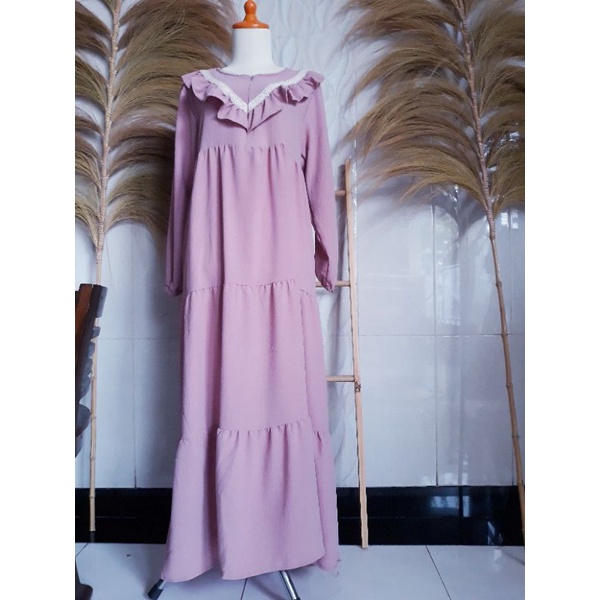 Gamis Susun Gamis Rempel Gamis Crincle Airflow Susun