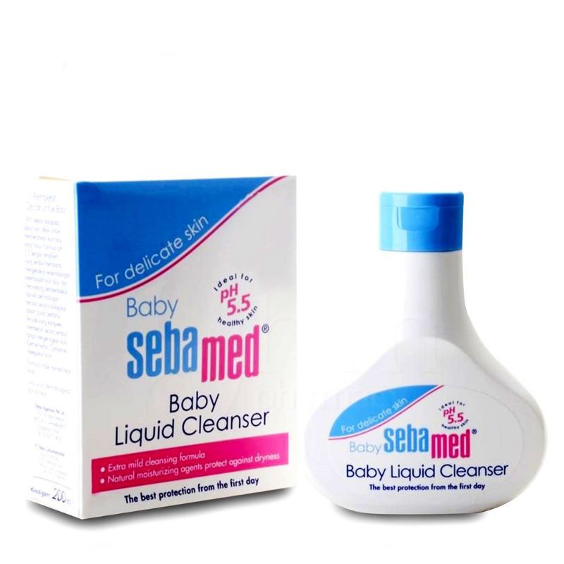 Original 100% Sebamed baby liquid cleanser sabun mandi cair bayi sebamed 1000ml 1000 ml 200ml 200 ml