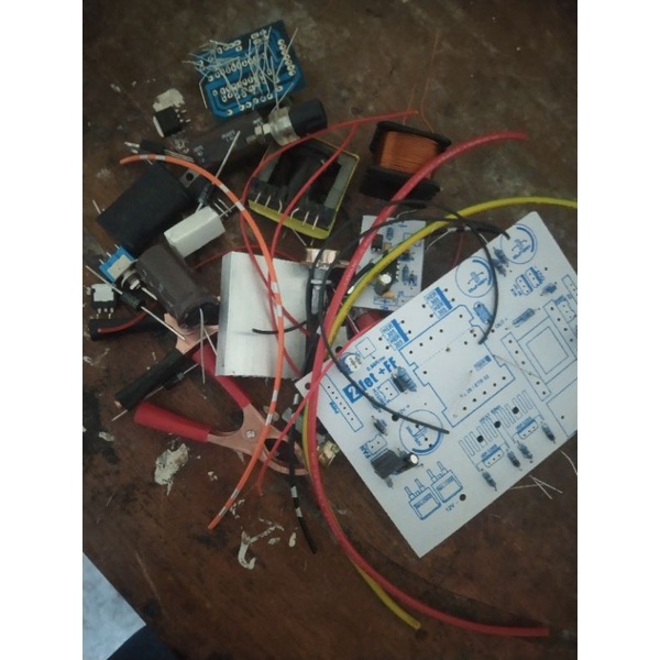 PCB pdc 2 fet+ff .komponen komplit
