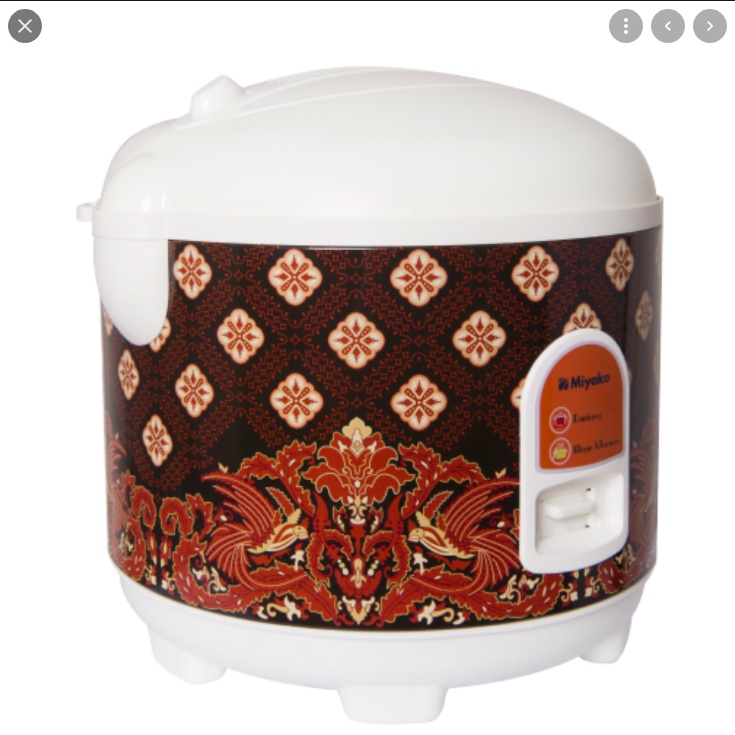 PROMO MAGIC COM MIYAKO MCM 528 BIASA TEFLON 1.8 LITER RICE COOKER