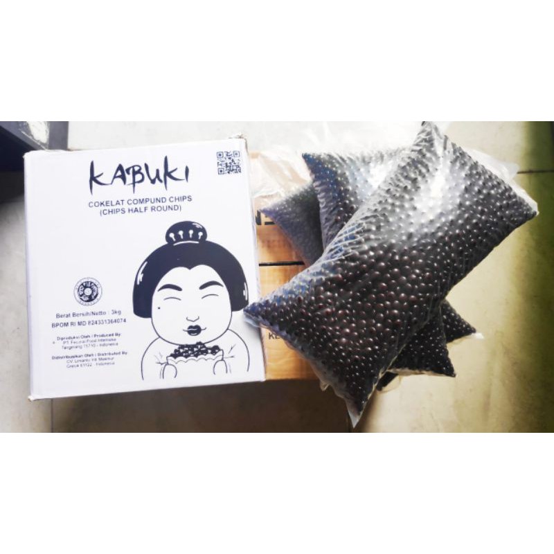 

CHOCOCHIP 1/2 bulat (kabuki)
