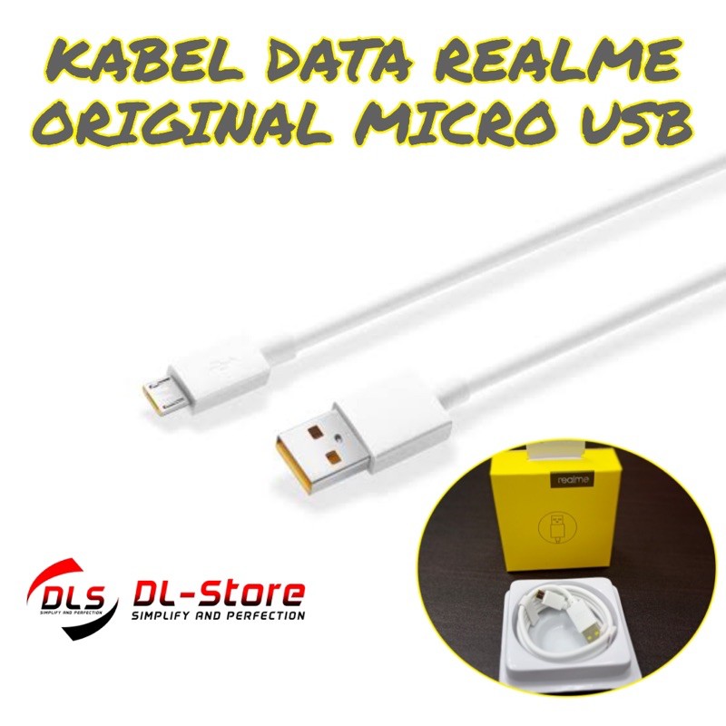 KABEL CHARGER MICRO USB REALME VOOC FAST CHARGING KABEL DATA REALME VOOC MICRO USB