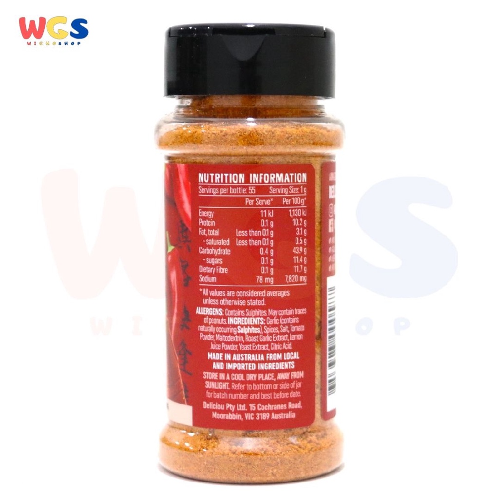 Deliciou Sriracha Seasoning 55 gr - Bumbu