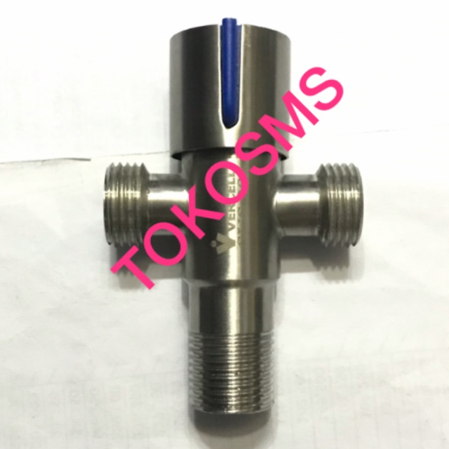 Stopkran cabang stainless sus304 kran kloset 304