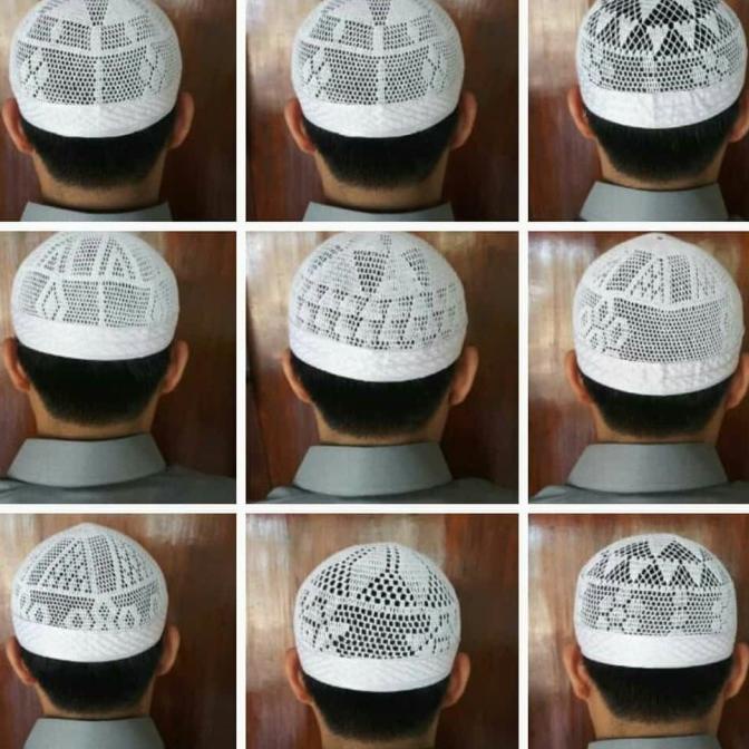 Peci Bangladesh / peci haji /peci putih /peci import