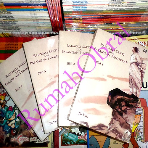 Buku Rajawali Sakti Dan Pasangan Pendekar Komplit (1-4) Oleh Jin Yong