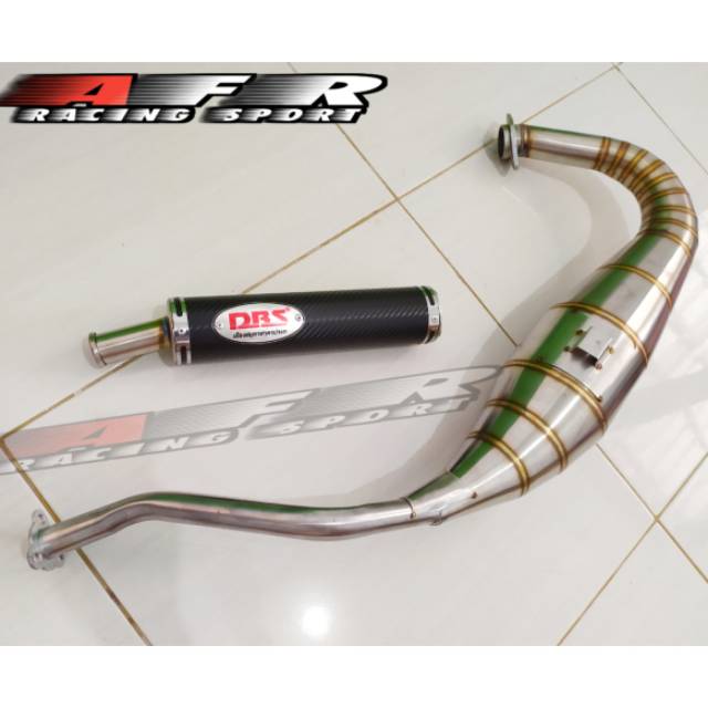 Knalpot Ninja R RR Dbs Stainless Cobra Karbon .