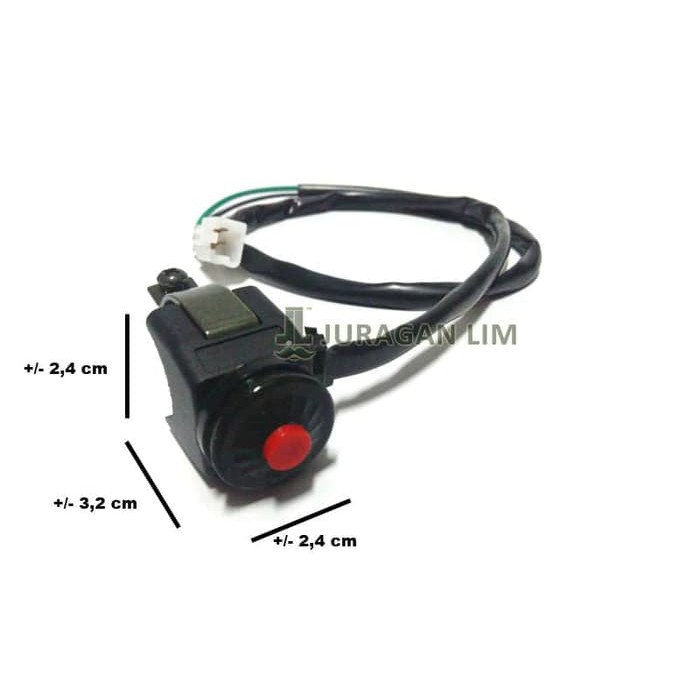 Saklar Dim Saklar Dimmer lampu Tembak Mini Stang- Starter- Klakson