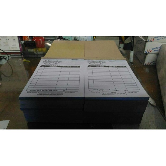 

DISKON Cetak Nota Bon 2 Ply/Rangkap Non Carbonless (Tanpa Karbon)