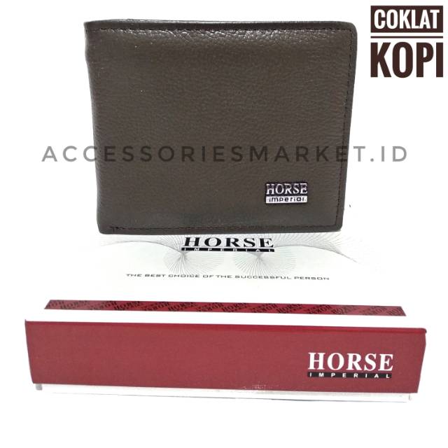Dompet Kulit Imperial Horse / Dompet kulit pria