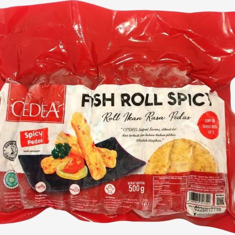 Cedea fish roll spicy 500 gr
