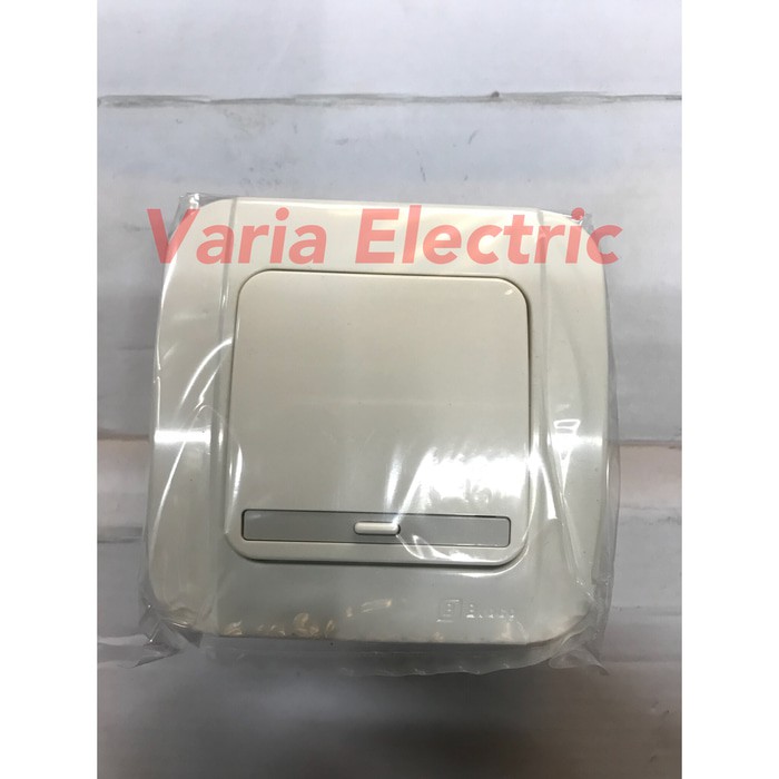 Perlengkapan Listrik - Saklar Broco - Saklar Saklar Tunggal / Engkel / Galleo (Broco) Produk Terbaik