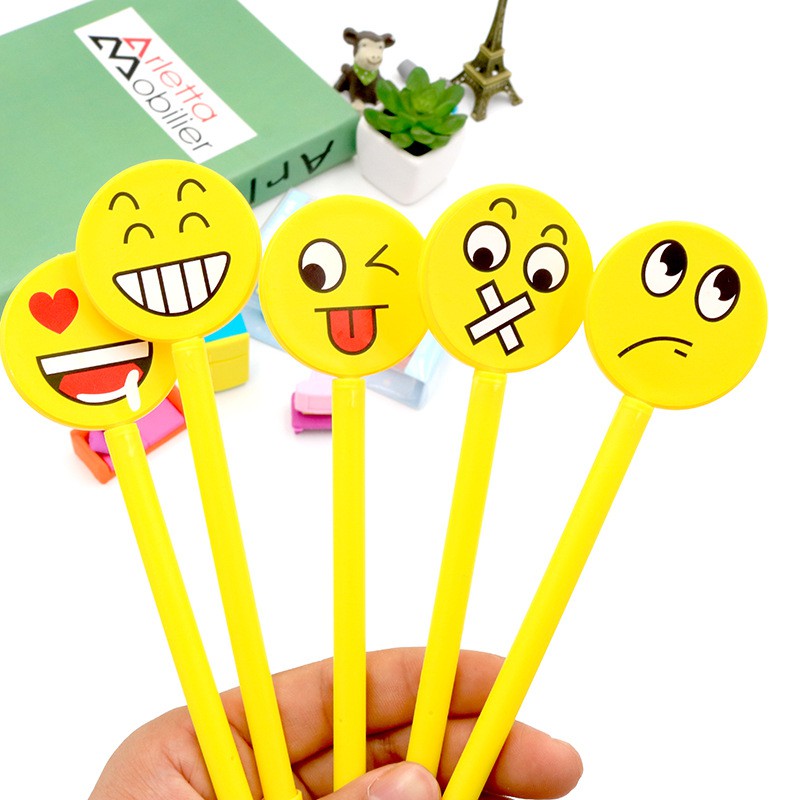 

Selusin Pena Emoji / Pulpen Emoji Face