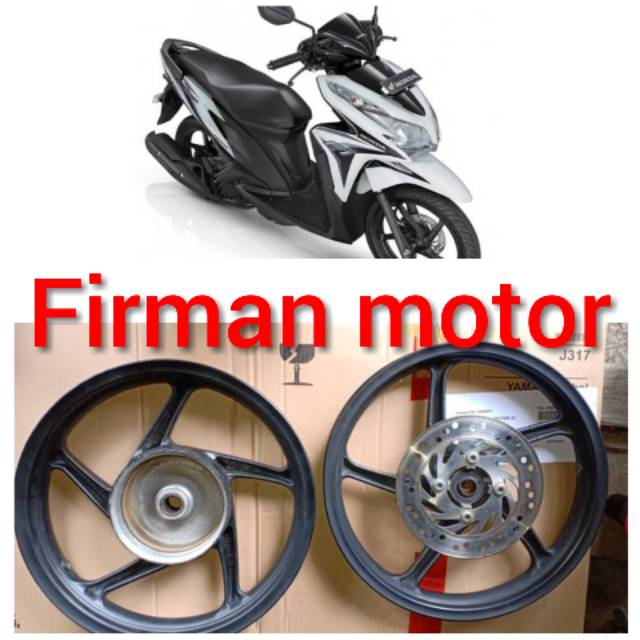 Velg racing vario techno 125 fi depan belakang original