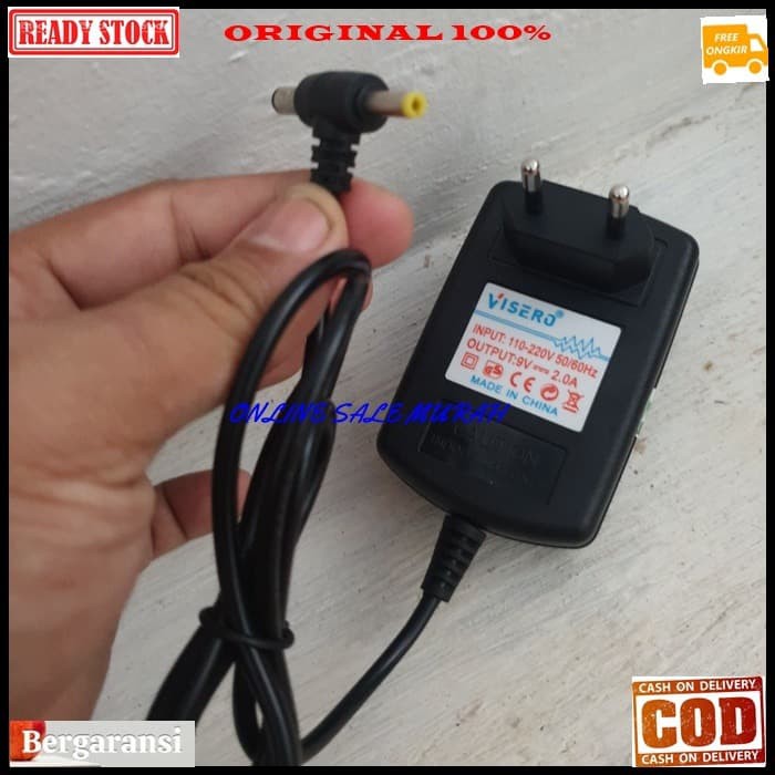 Dijual JA65 adaptor gmc ori 100% tv portable dvd ac dc cas casan charger Swit Murah