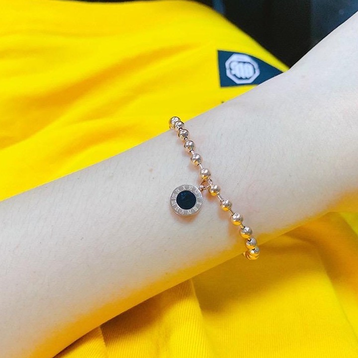 [NEW] Gelang Bracelet Wanita Aksesoris Titanium Korea Trend Masa Kini Cocok Hadiah GK130