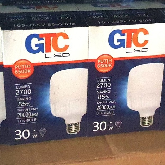 Lampu LED Bulb Capsule Murah 5W-30W GTC