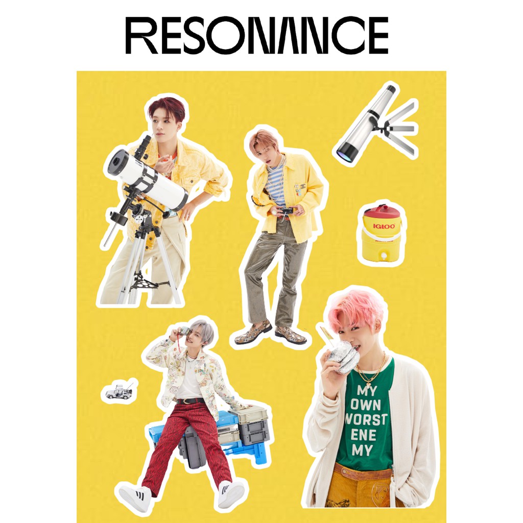 

STICKER SET RESONANCE 2020