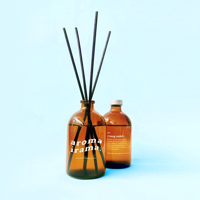 Aroma Irama // Ruang Teduh // Reed Diffuser // 100ml // 120ml-100 ml