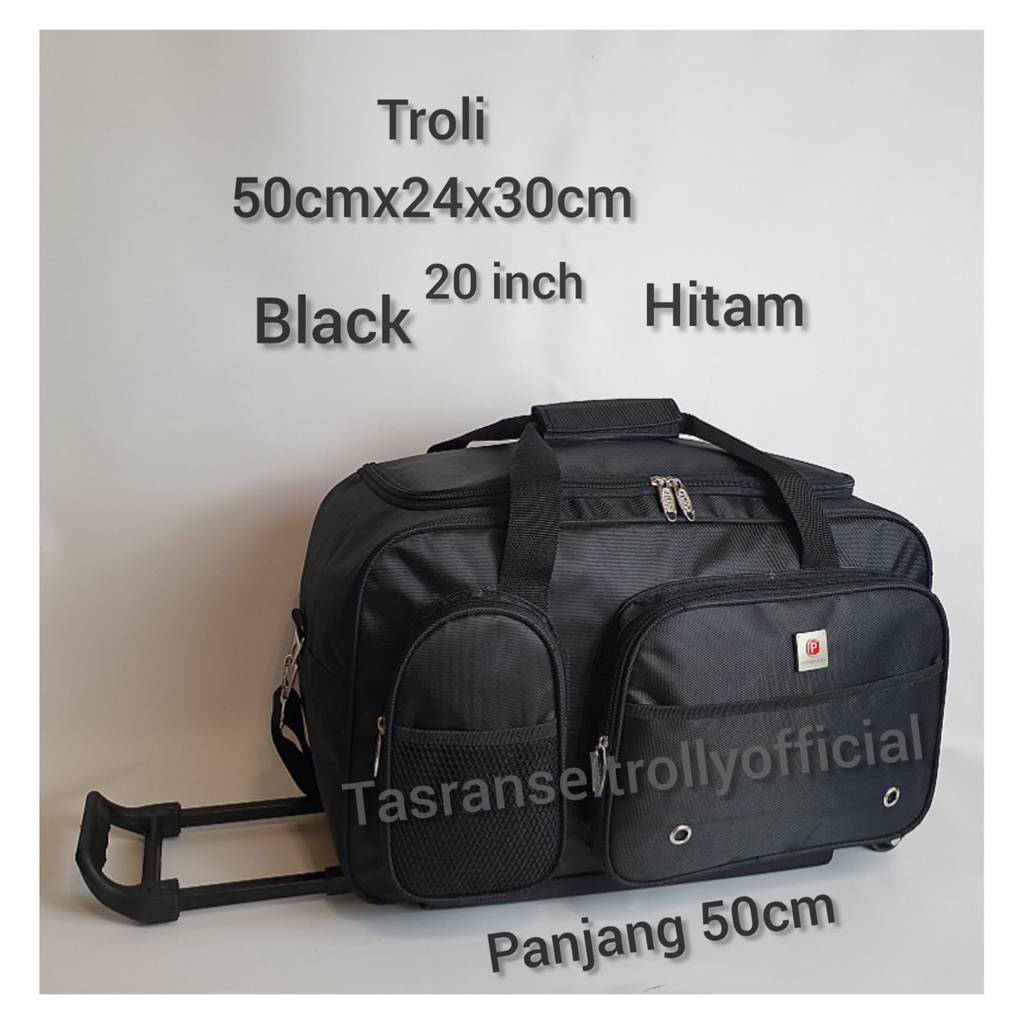 Tas Pakaian Troli Polo Interclub 50cmx24x30cm medium size100%original