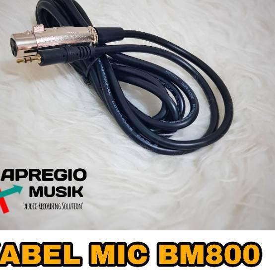✪ Kabel Mic BM800 BM8000 BM700 XLR to Jack 3.5 Aux Original ✲