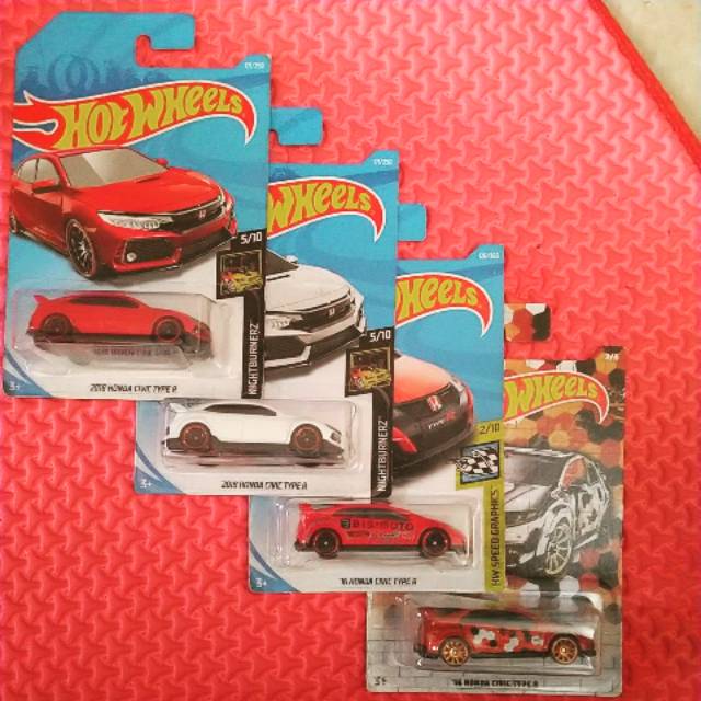 Hotwheels Honda Civic Type R