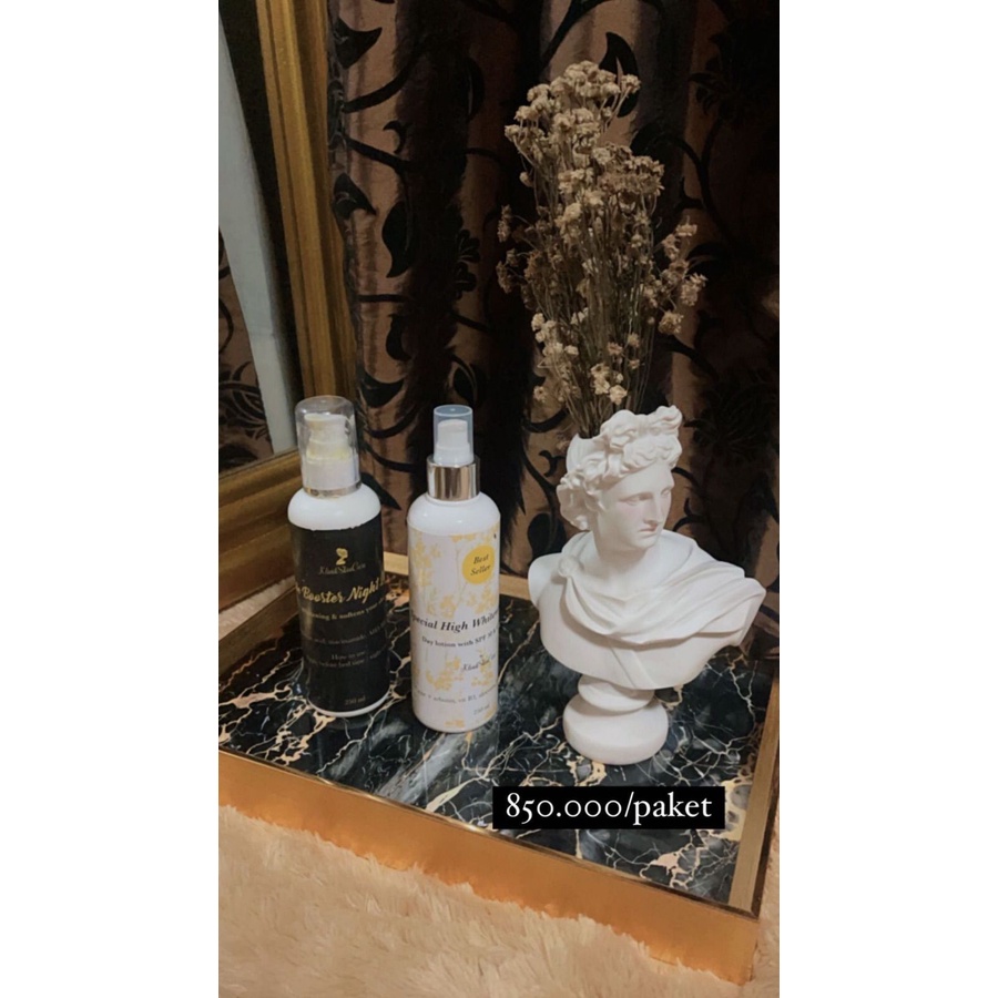 Triple Booster Night Lotion By Dina Humaira Lotion Klinik Skincare