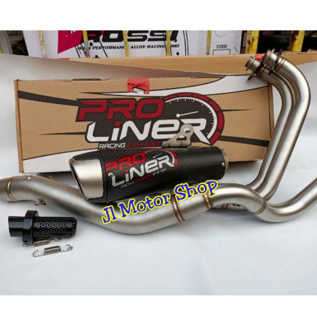 Knalpot Proliner Pro Liner TR2 TR-2 YAMAHA R25 - R 25 - R-25 - YZF-R25 Short ORIGINAL Free DB Killer