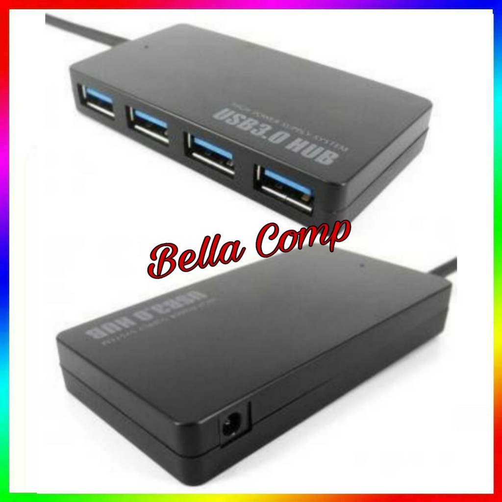 BISA COD l USB TRAVEL CHARGER &amp; HUB COMBO USB 3.0 4 PORT - UH-103U3