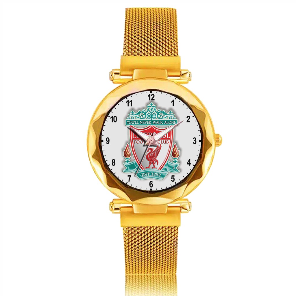 Jam Tangan Wanita Custom - LIVERPOOL 1 Free Box &amp; Batre Cadangan